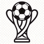 世界杯官方对阵表网站Logo - 绿色足球与地球标志